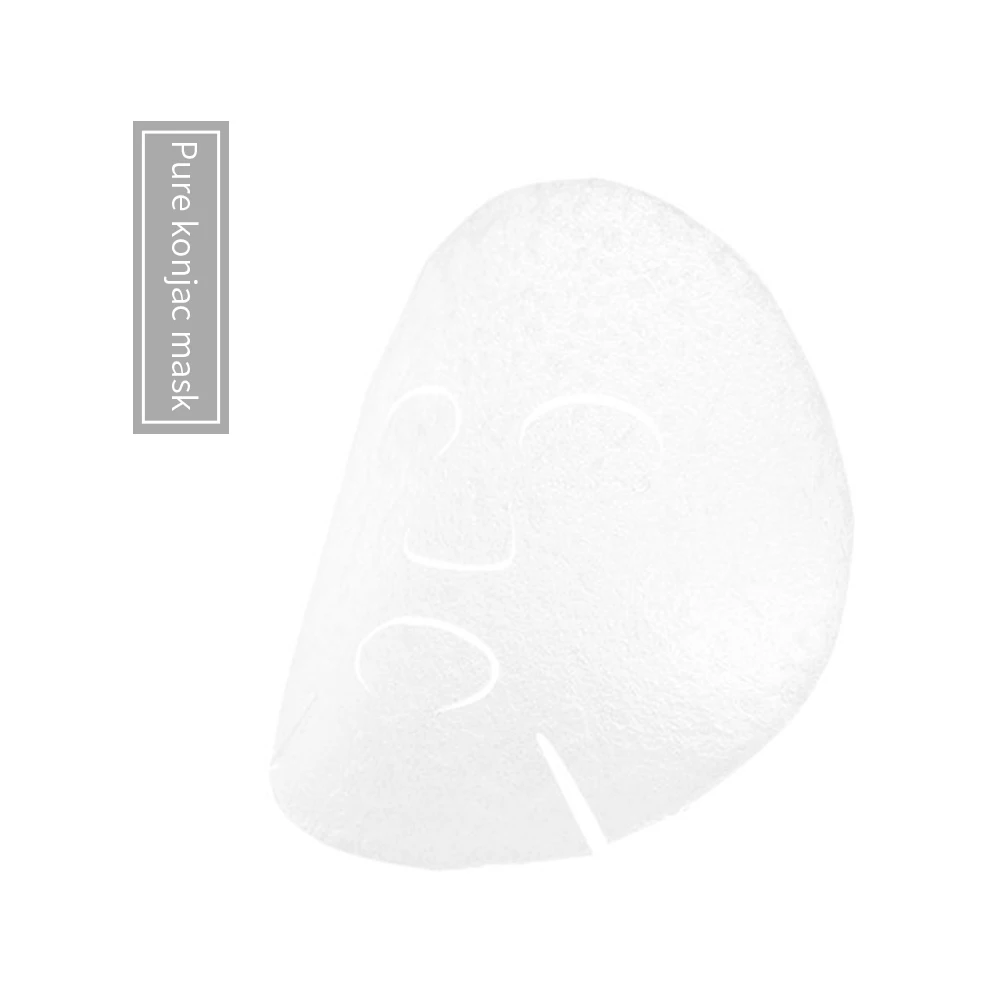 Lavender  konjac face mask for moisturizing and hydrating