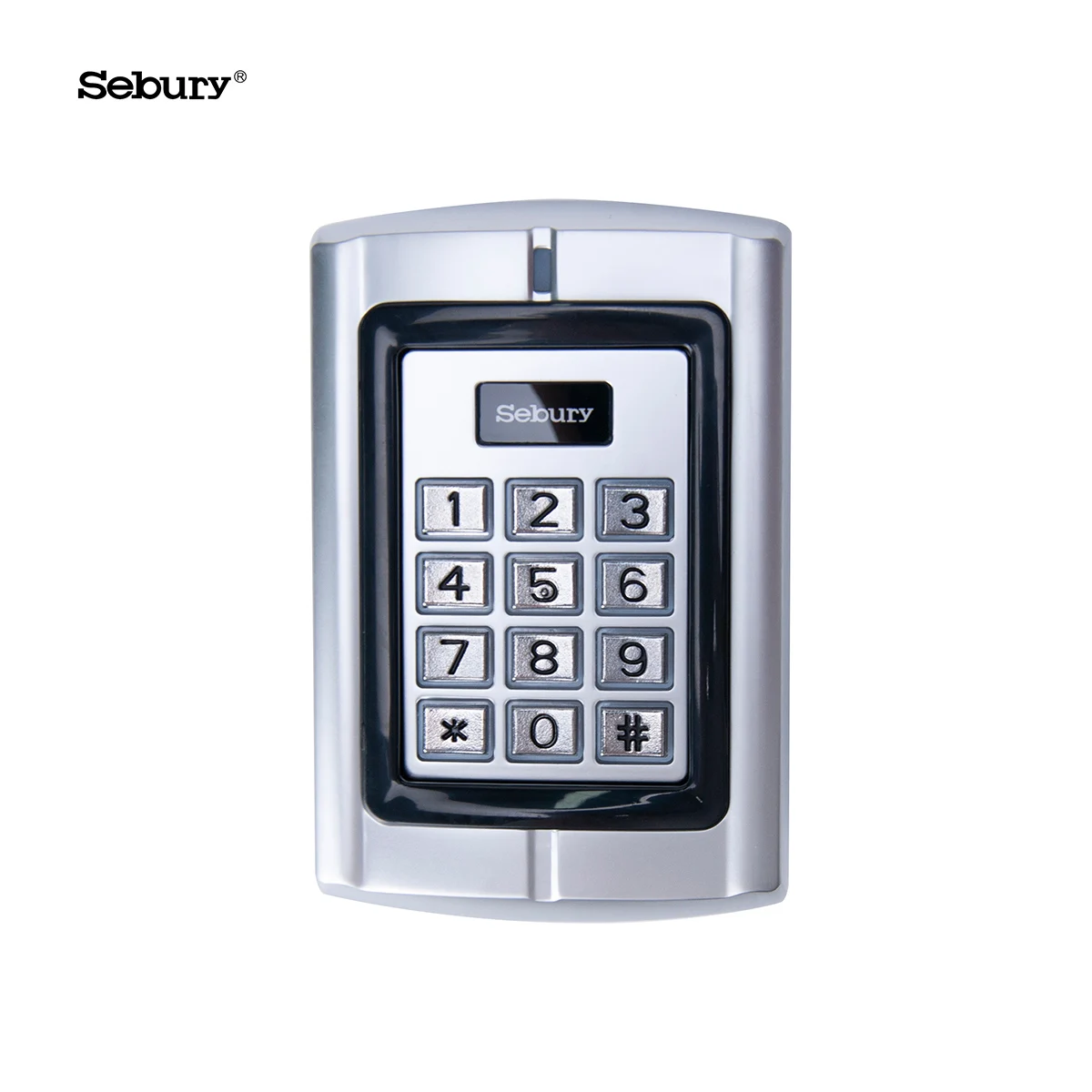 Sebury R3-K H&EM Access Control Square Card Readers RFID Tag Reader with Password input Door Open Method
