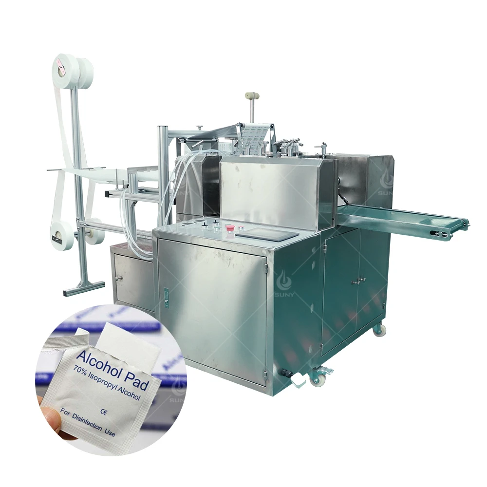 Automatic 75% Alcohol Pad Alcohol Swab Packaging Machine