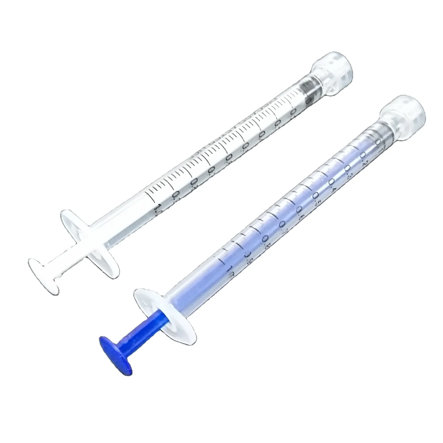 
Customizable Certificate 1ml Luer Slip and luer lock Disposable Vaccine Syringe 