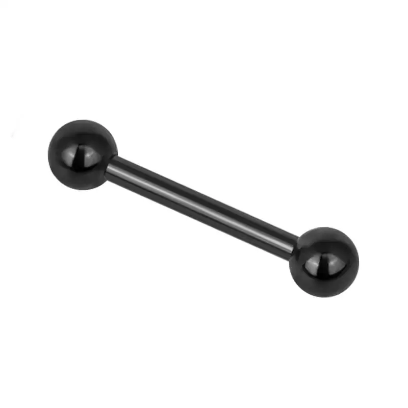 Самые продаваемые ювелирные изделия для пирсинга G23 титановые кольца языка оптом