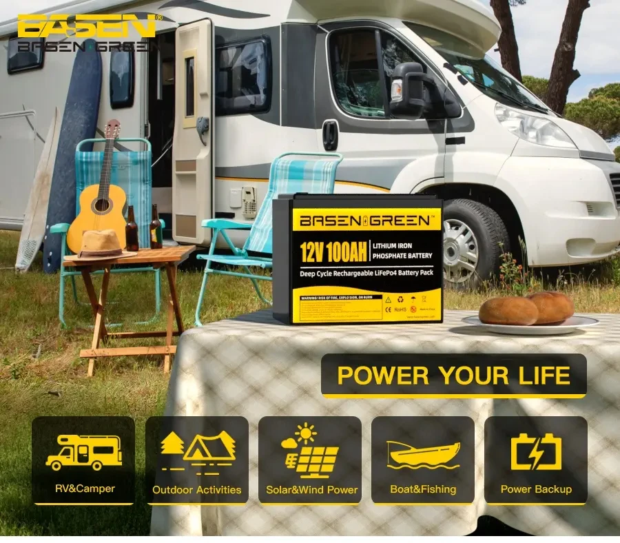 8000 Cycle Mini 320Ah 280Ah 200Ah 100Ah 12V 24V LiFePO4 Battery LFP For DIY Camping Car RV Boat Ship Solar Energy Storage System