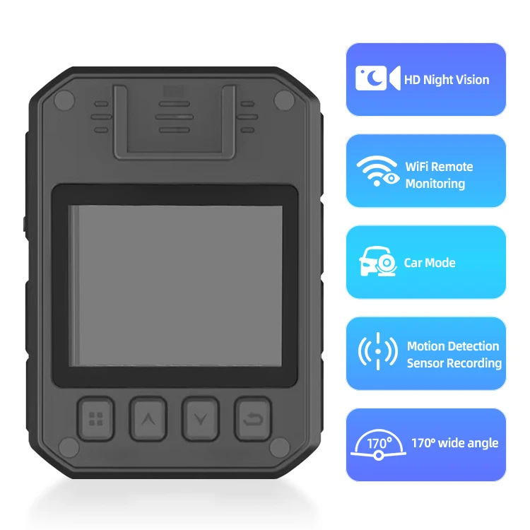 1080P Super Infrared Night Vision 170 Degrees Distortionless Starlight H.264 Mini IP66 Waterproof HD Camera