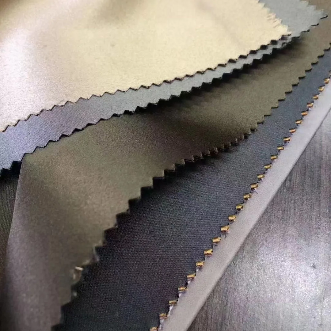 100% Stock Blackout Curtain Fabric Factory Wholesales Blackout Fabric Dim Out Curtain Fabric In Stock From Keqiao