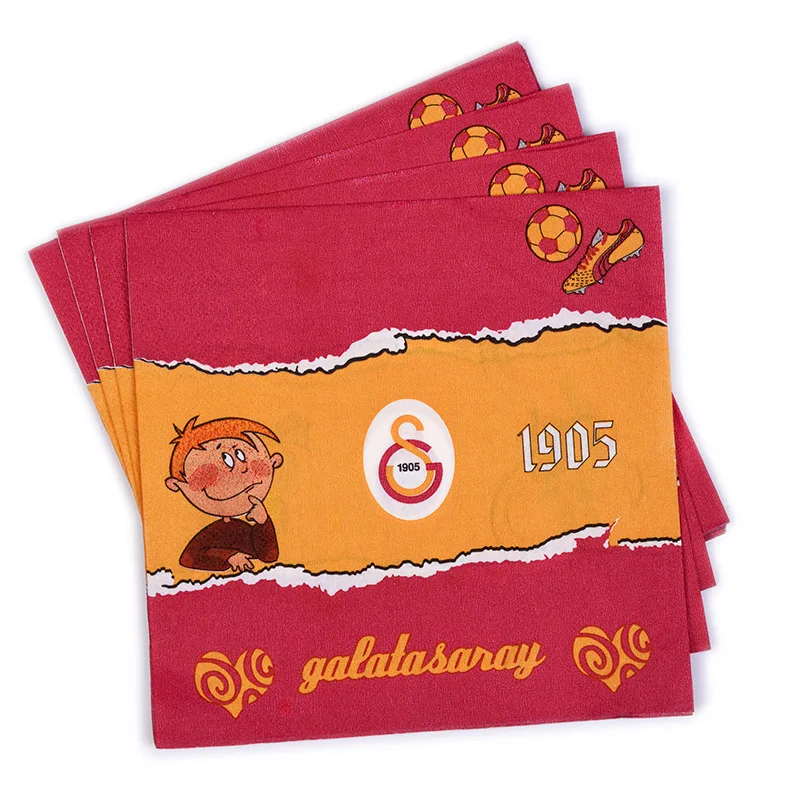 Wholesale Custom High Quality Disposable Beautiful Flower Party Printed Paper Napkins For Dinner
