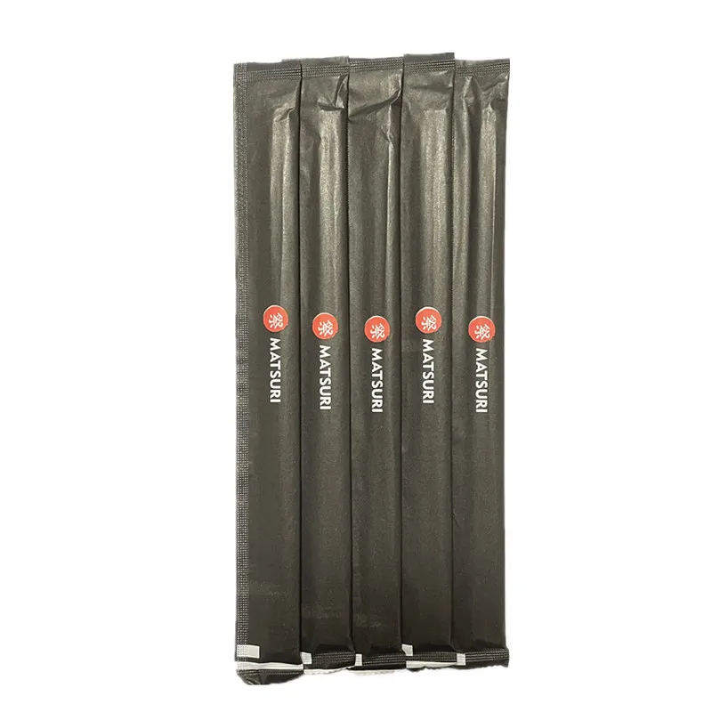 Chopsticks In Bag Hotel Restaurant  Paper Chopstick Sleeve With Custom Logo For Chopstick