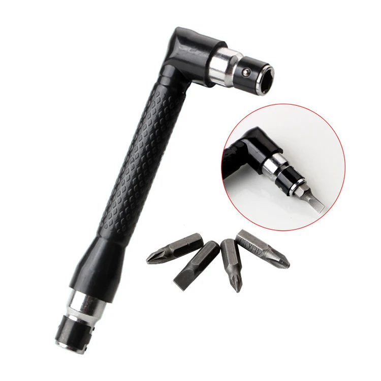 Semi-automatic L-shape Dual Head Screwdriver Bits Key Utility Tool Hexagon Socket Wrench Screwdriver Bit Tool