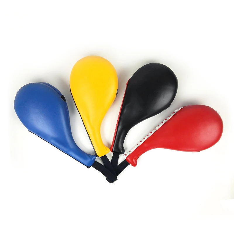 Adult And Children Taekwondo Boxing Fitness Training Equipment Pu Foot Target Fitness Training Equipment Hand Double Leaf Target