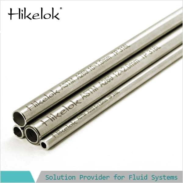 Stainless Steel 316 SWAGELOK Hylok type high pressure  SS 304 SS Seamless Tubing