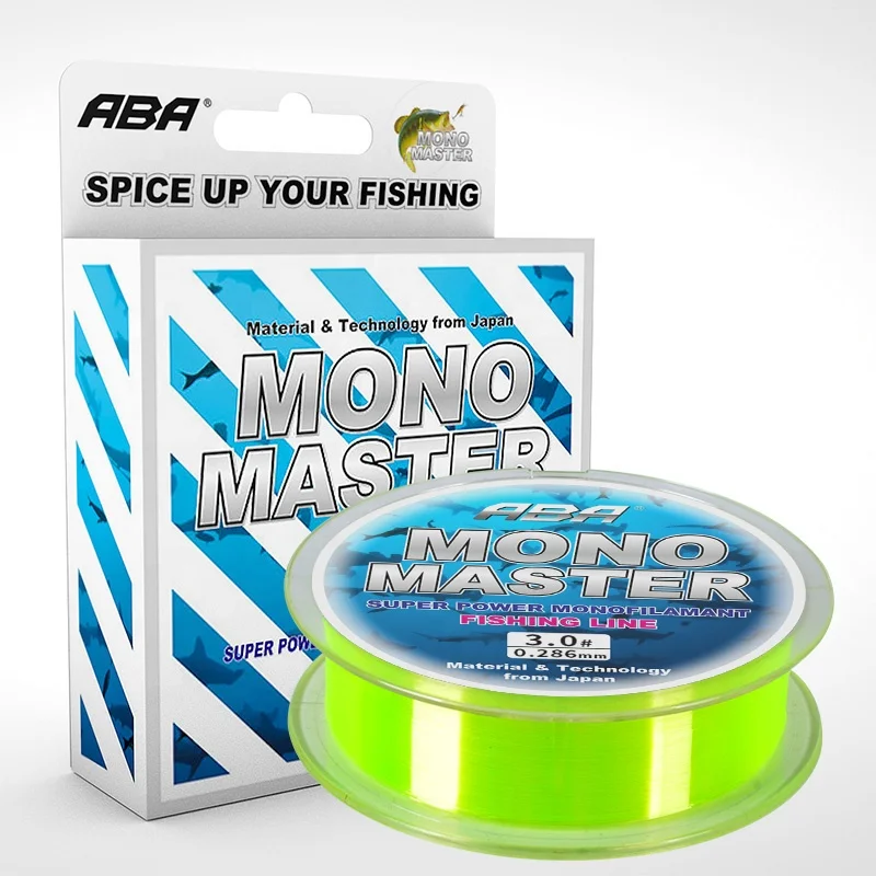 Japan nylon monofilament coating fishing lines floating 150m