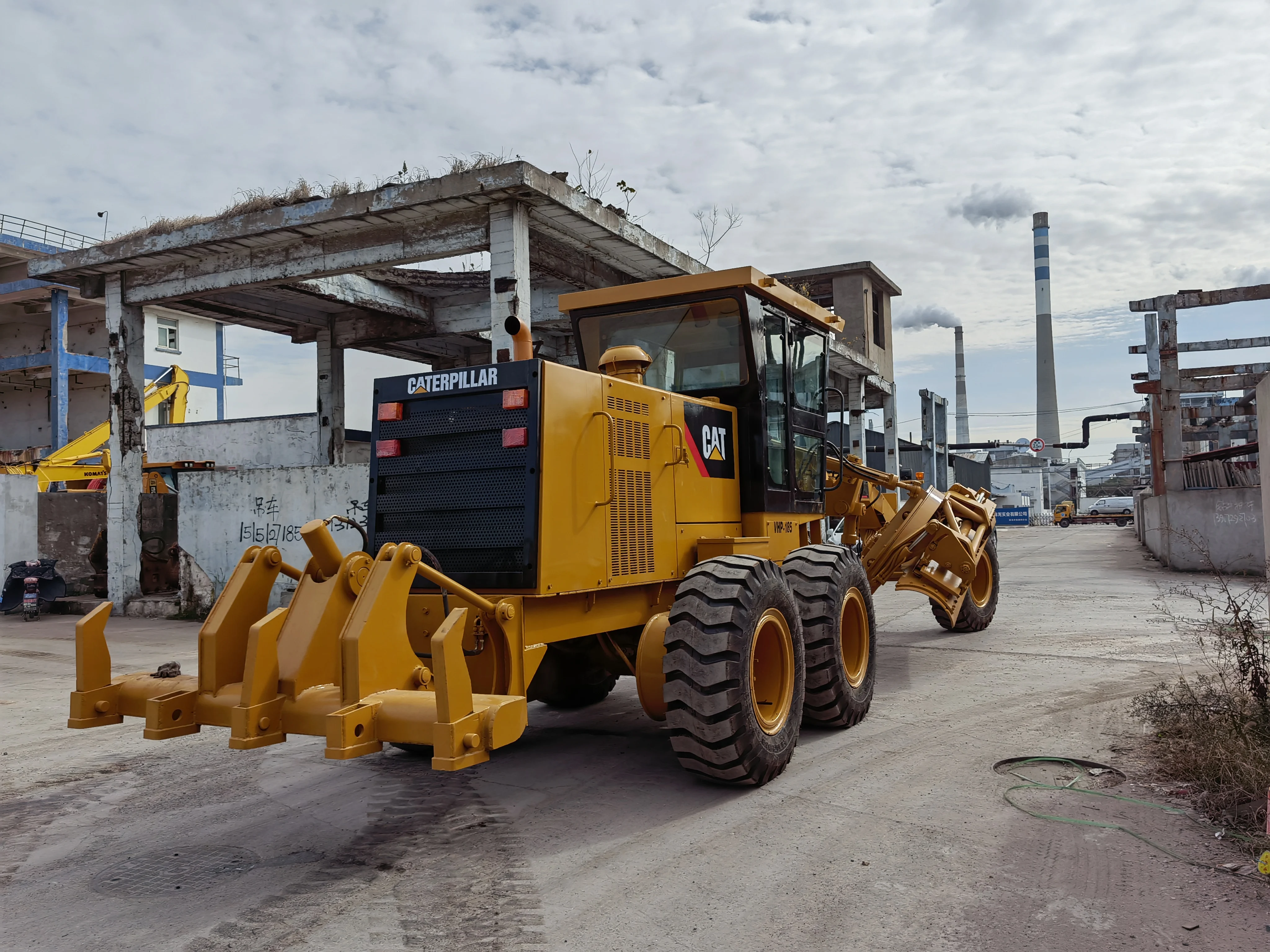 Автогрейдер б/у 140H CAT Япония происхождение caterpillar 140G 14G продажа автогрейдеров