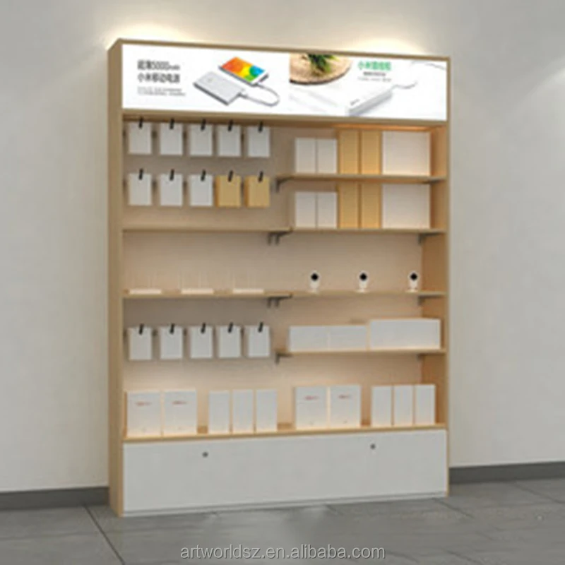 Smart Home accessories display furniture customized design display shelves for showroom