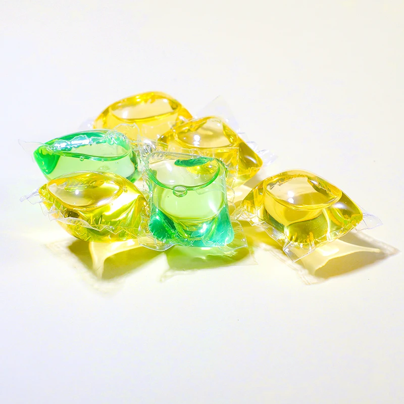 Factory Wholesale Custom Shape Scent Fragrance Beads 3 In 1 Washing Detergent Laundry Pods ball