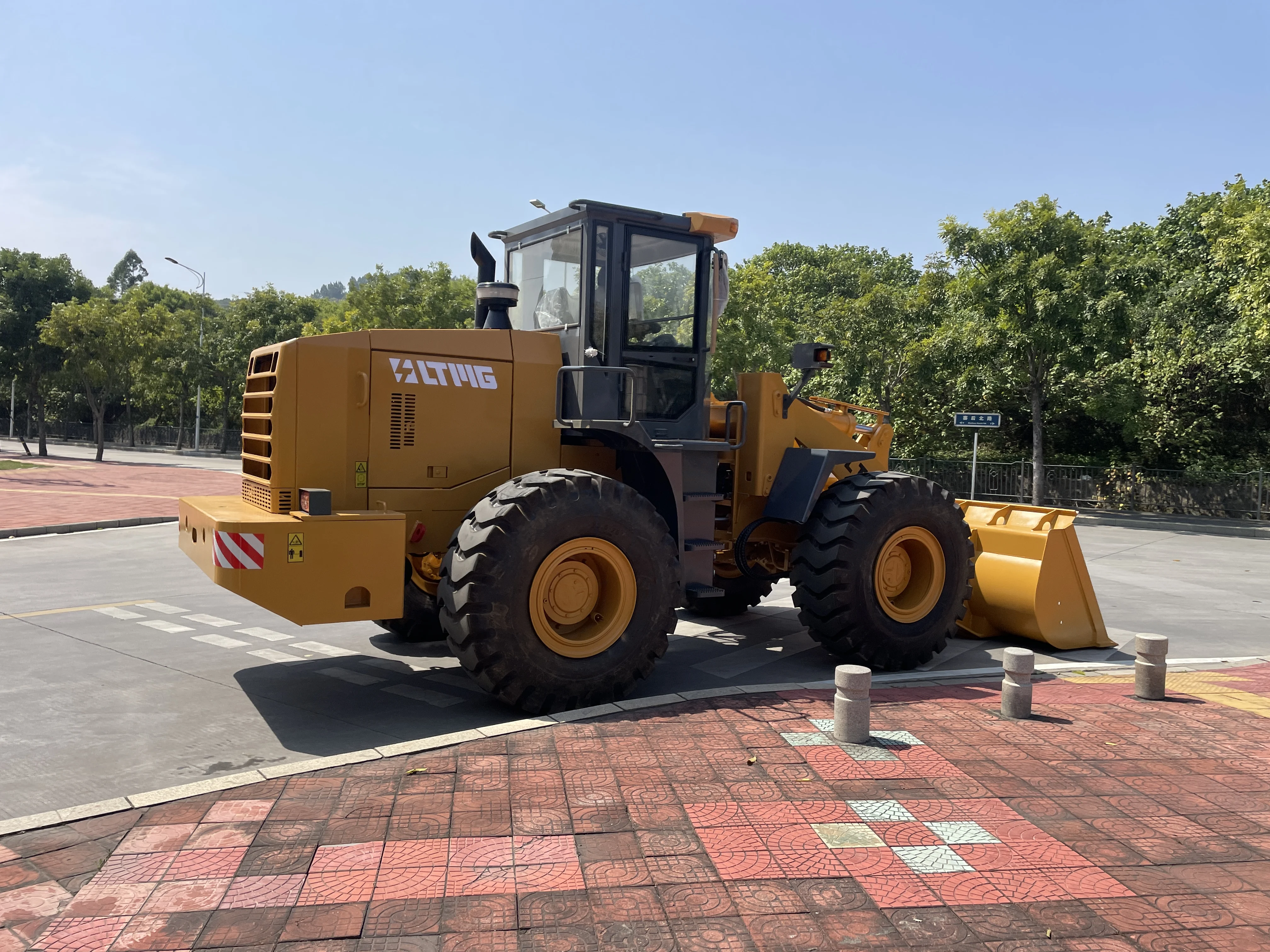 Mexico Loader 5000KG high flexibility Construction Equipment wheel loader in stock