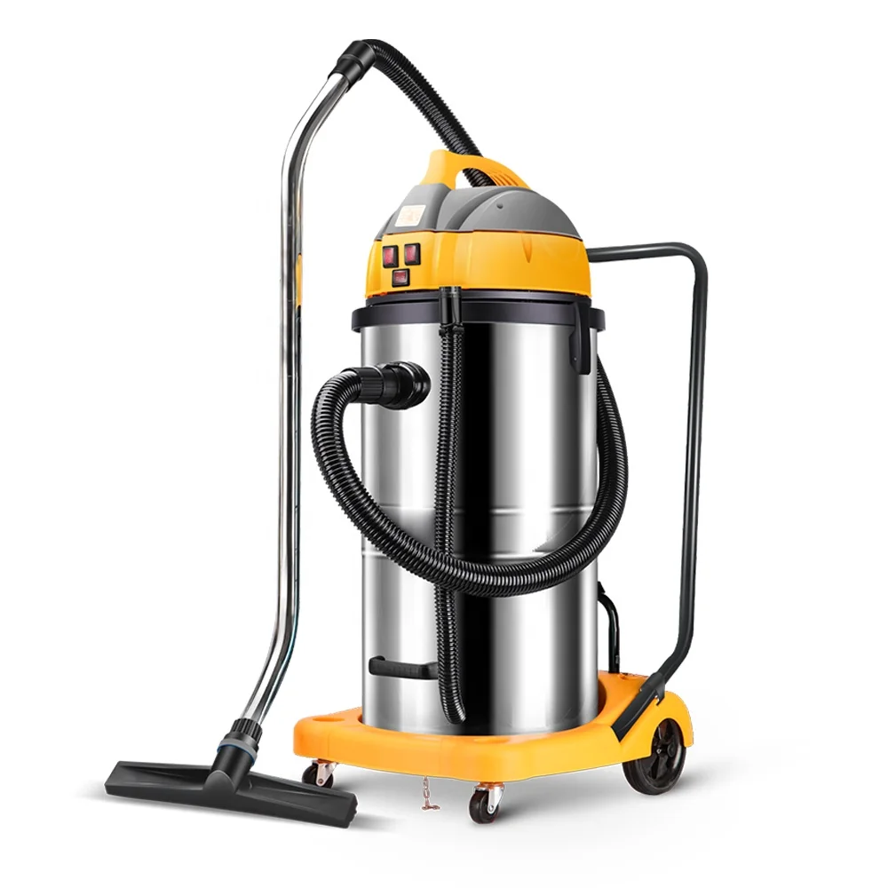 Промышленный циклонный пылесос с тремя мощными двигателями для цементных заводов с функцией влажной и сухой уборки