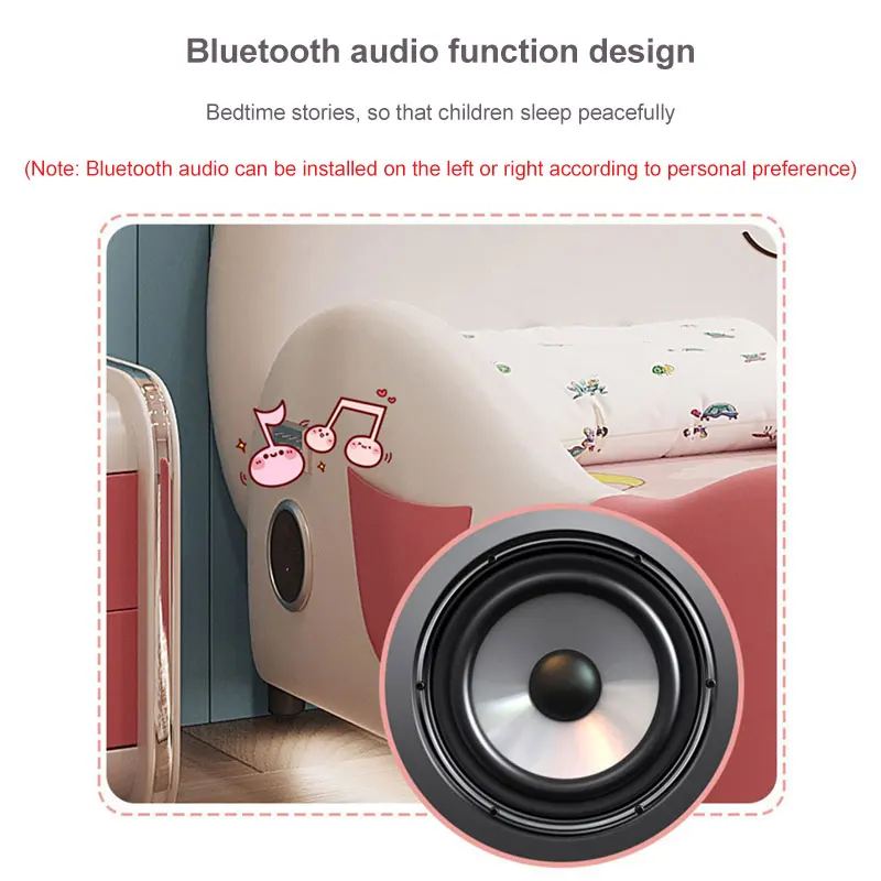 children bed modern pink princess bed kids  beds  Girls Bedroom Furniture Style high quality