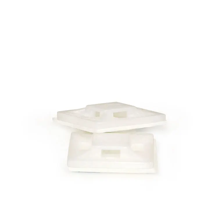 Высококачественная заводская цена нейлоновая настенная самоклеящаяся кабельная стяжка основание для кабельной стяжки самоклеящееся