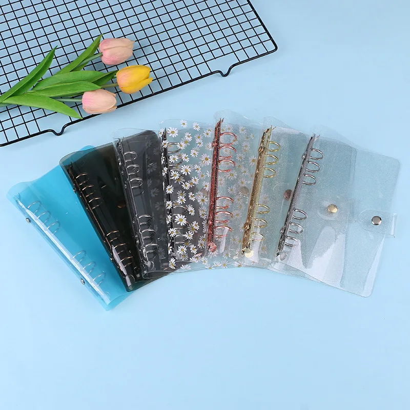 A5 A6 A7 PVC Budget Binder Transparent Clear Budget Binders A6 Budget Binder