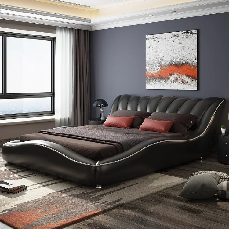 Italian fabric villa retail cute bed frame with luxury mirror cheap modern girls queen office podscanopy adults bedroom sets