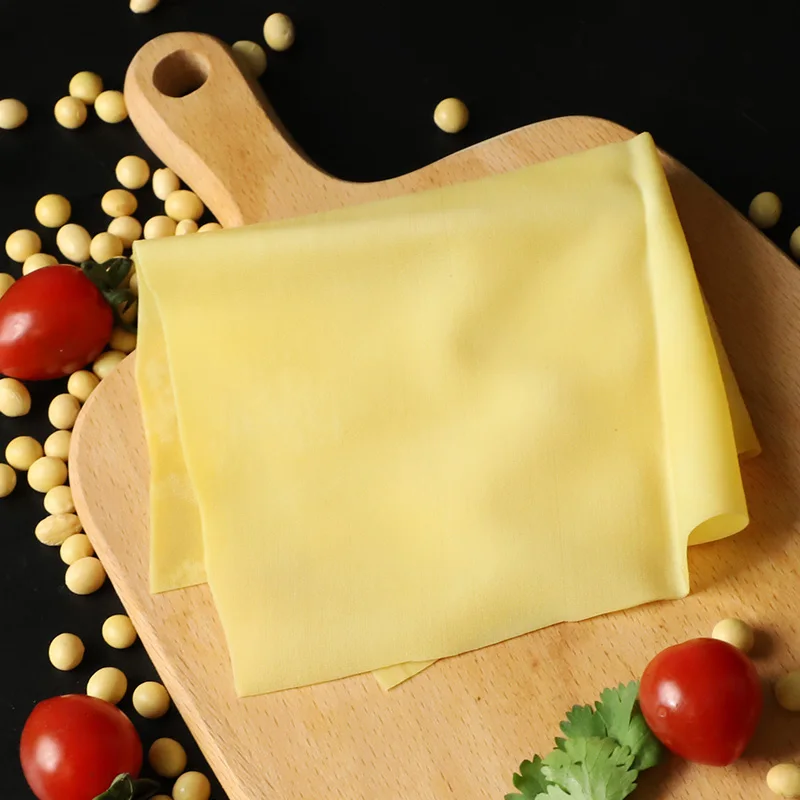 
Non-genetically modified soybean curd skin beancurd bamboo oil bean skin thin dry goods pure handmade farm raw pulp 