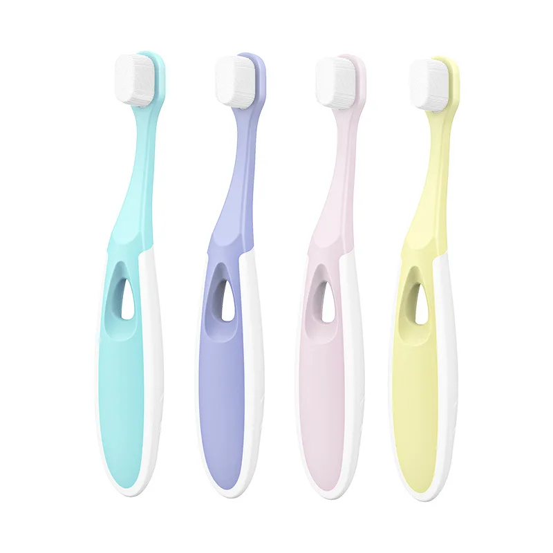 toothbrush manufacturers Wholesale Ultra Soft Tooth Brush Micro-nano 10000 Bristle Kids baby Toothbrush