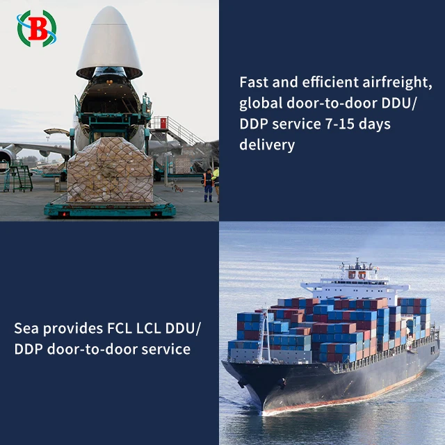 Fast and cheap door-to-door International Express DDP/DDU China Sea/Air/land shipping to any country worldwide