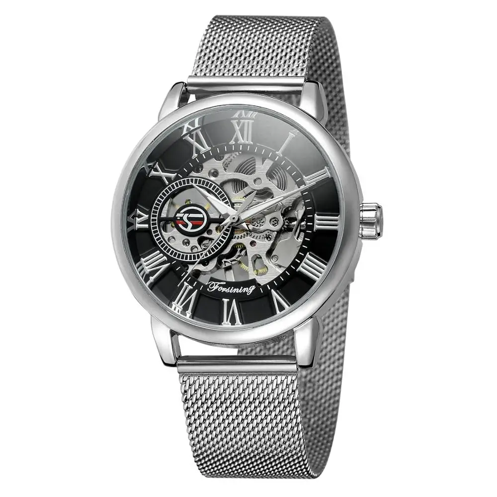 Top Selling FORSINING Classic Cheap Mechanical Skeleton relojes hombre China Manufacture Mens Watches