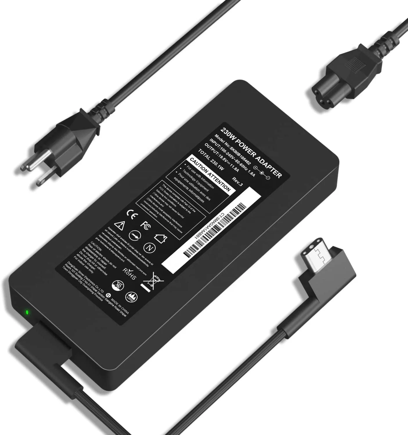 90W 130W 180W 200W For Lenovo HP ASUS DELL laptop adapter hot sale 19.5v 11.8a 230W power adapter for lenovo charger Razer Blade