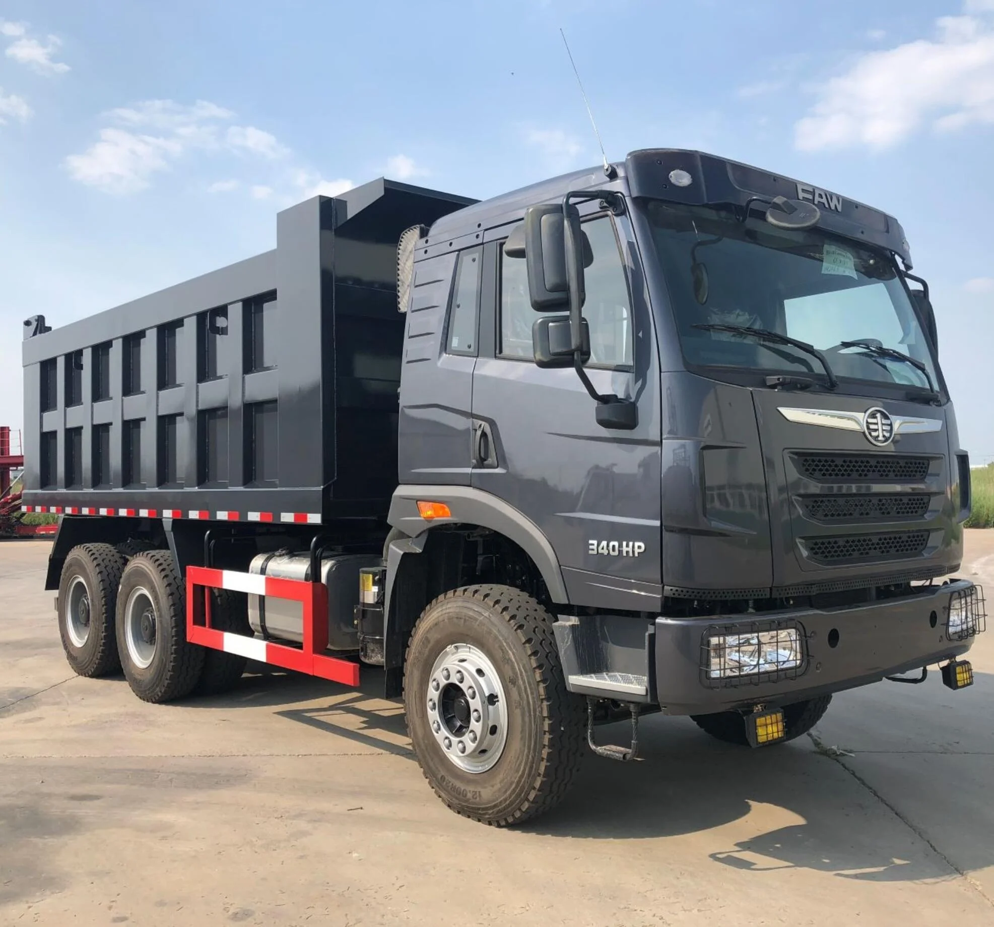 FAW 6X4 самосвал 340HP дизельный двигатель 25T ~ 30T нагрузка для продажи
