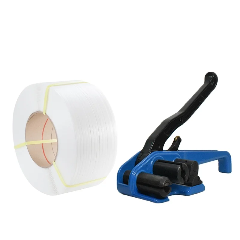 Dreammao White 16mm High Tenacity Customizable Durable Environmentally Friendly Body Composite Strap For Cargo Packing