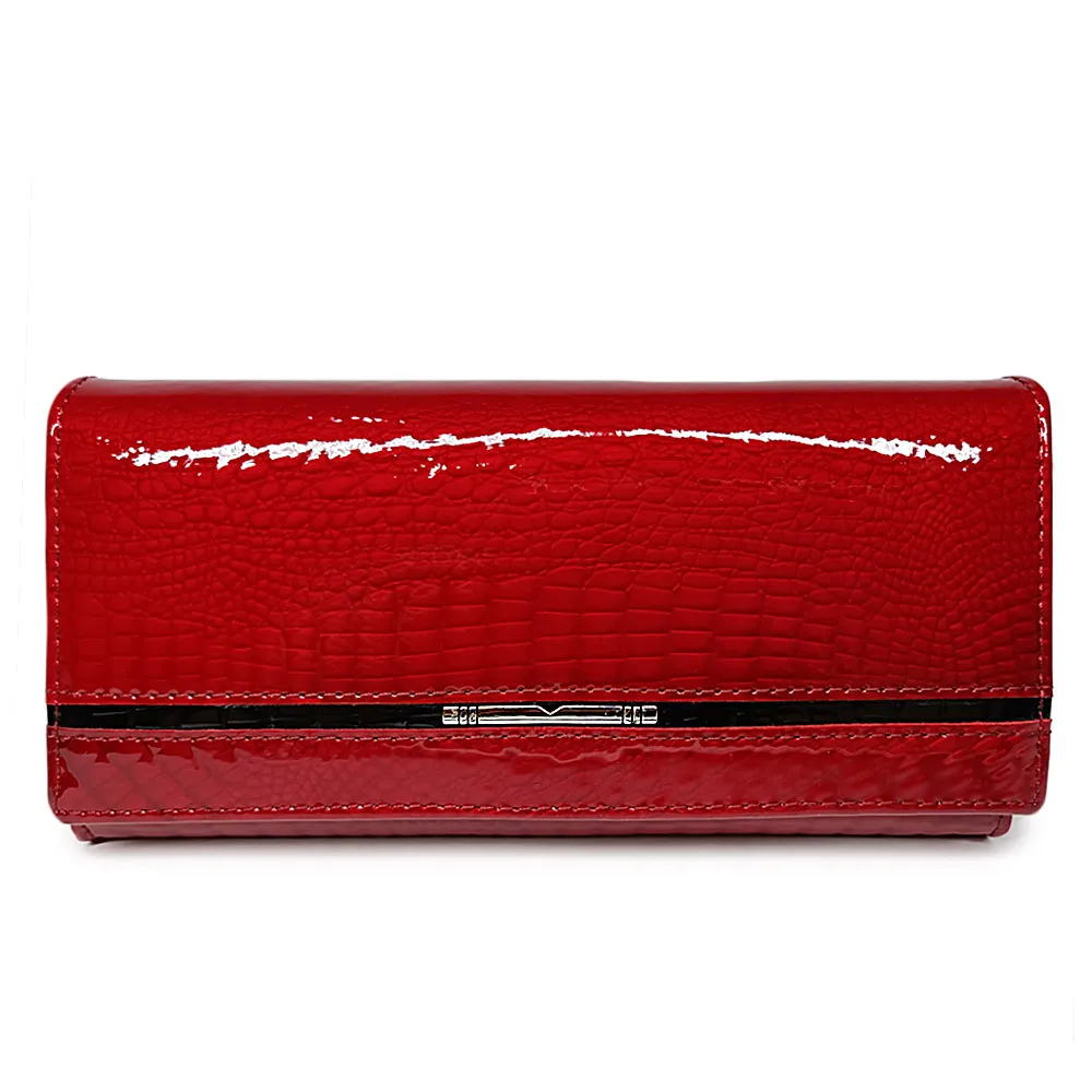 HR148 New Genuine Leather Wallet for Women Coin Wallet Female Retro Luxury Handbag Ladies Evening Party Classic Handheld Purse