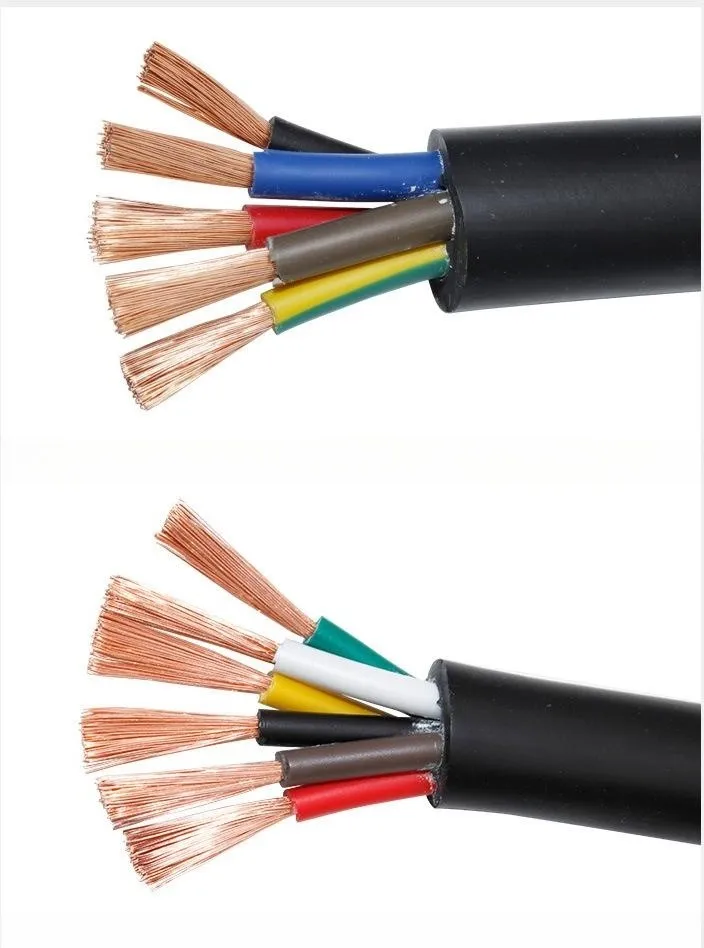 Manufacturer Hot Sale Electric Pvc Insulated Copper Rvv Cable RVV Wire Electric Power Cable Wire