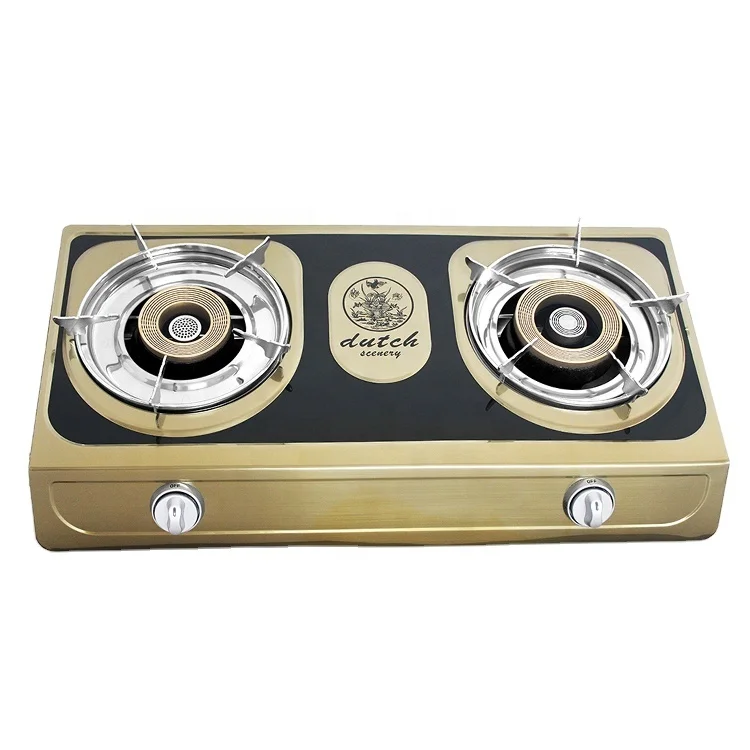 AOYANG High Quality Efficiency Gas Cooker Portable Cooktop Stainless Steel Stove