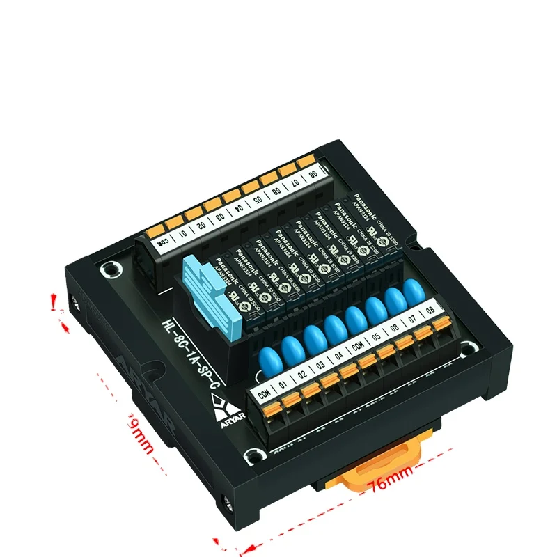 8 Channel APAN3112 12V 5A Relay Module Driver Output Amplifier PLC Board
