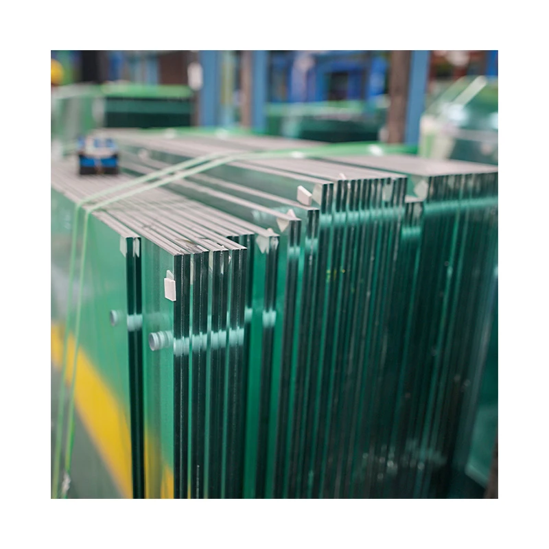 Foshan Wholesale 13.52mm 17.52mm Laminated Tempered Glass templado vidrio laminado for balcony railing