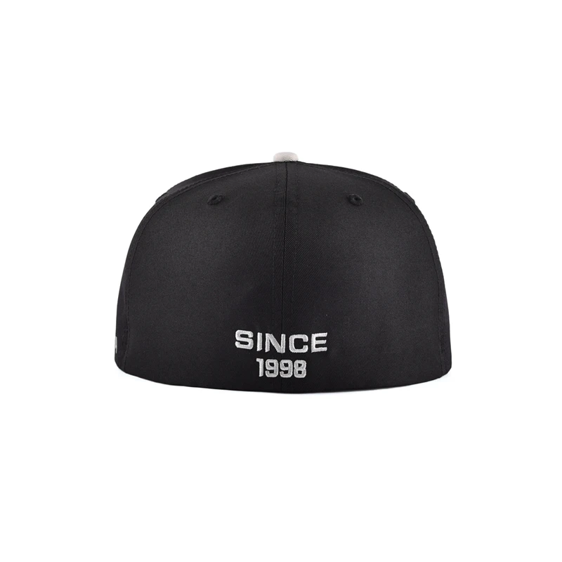 custom logo embroidered adjustable hats flat brim fitted snapback hats caps
