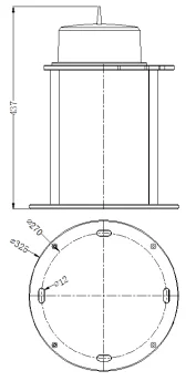 Solar airport approach light / aerodrome LED approach lights /Airport rechargeable lights