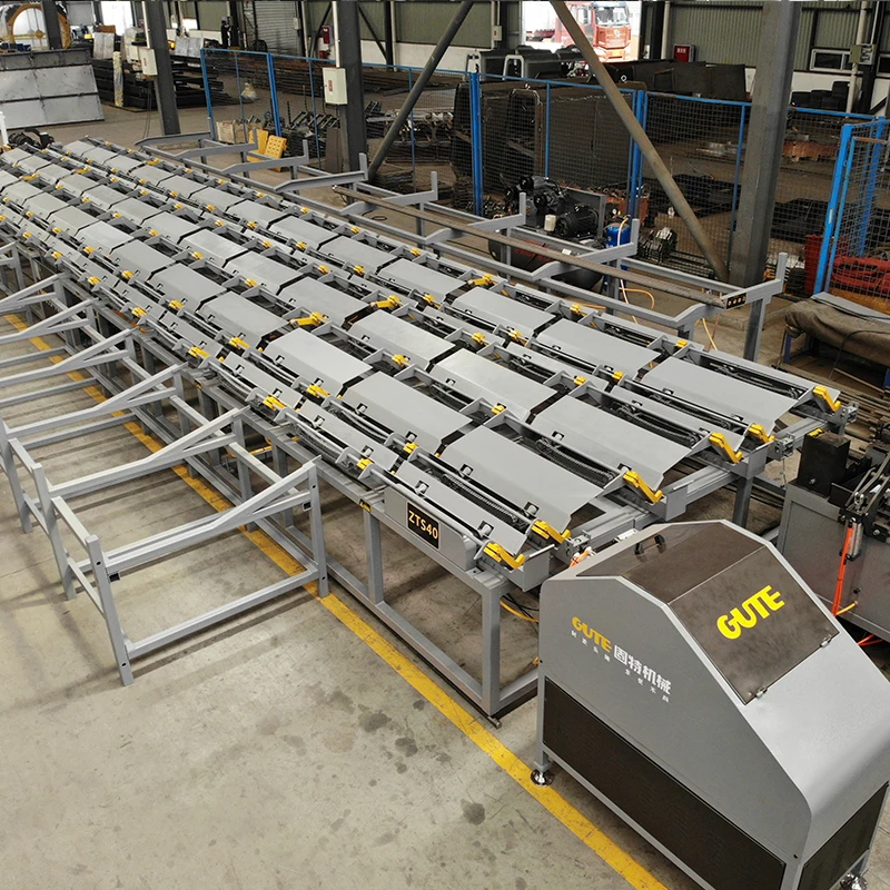 Good Performance High Speed Automatic Cnc Saw Steel Bar Shearing Production Line