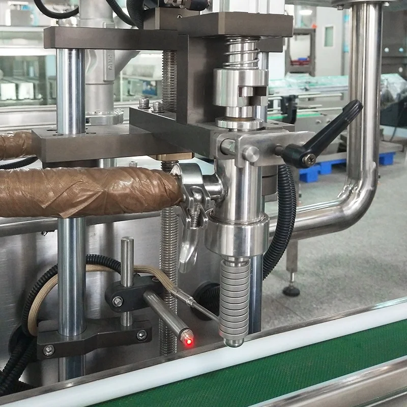 Professional Hair Wax Candle Making Machine Mayonnaise Chilli Sauce Jelly Filling Machine with Bottle Filling Conveyor