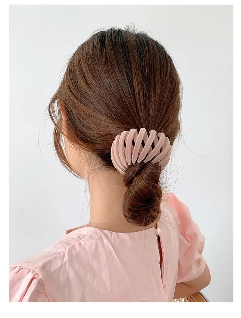 Luxury Hair Ties women Twist Hair Band 2020 Bird S Hair Nest Device Claw Scrunchies