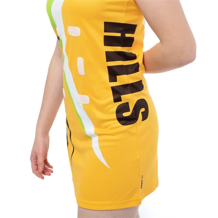 Old School Netball Dress Netball Uniforms Dress Cheap Factory Netball Jersey Custom Sublimation Printing Soccer Sportswear