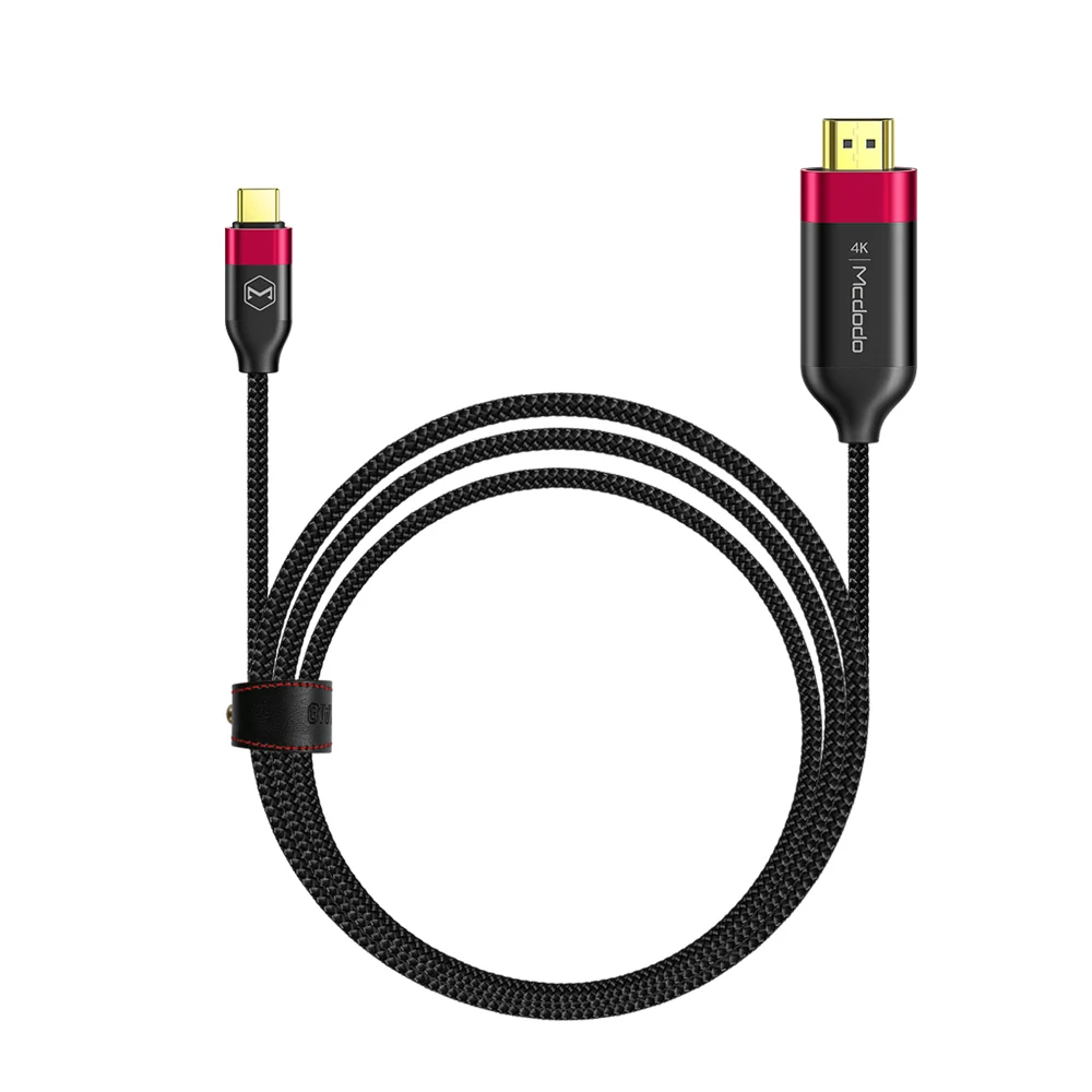 Кабель Mcdodo с USB type C на Hd mi высокого разрешения для HDTV или автомобильного воспроизведения видео 1080P