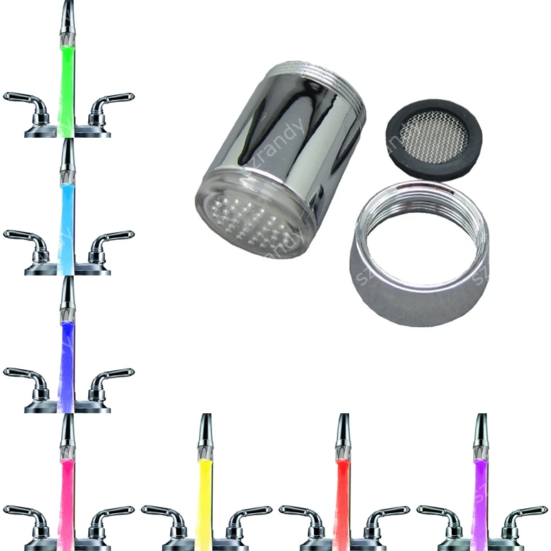 Single Blue Color LED Promotional Faucet Aerator