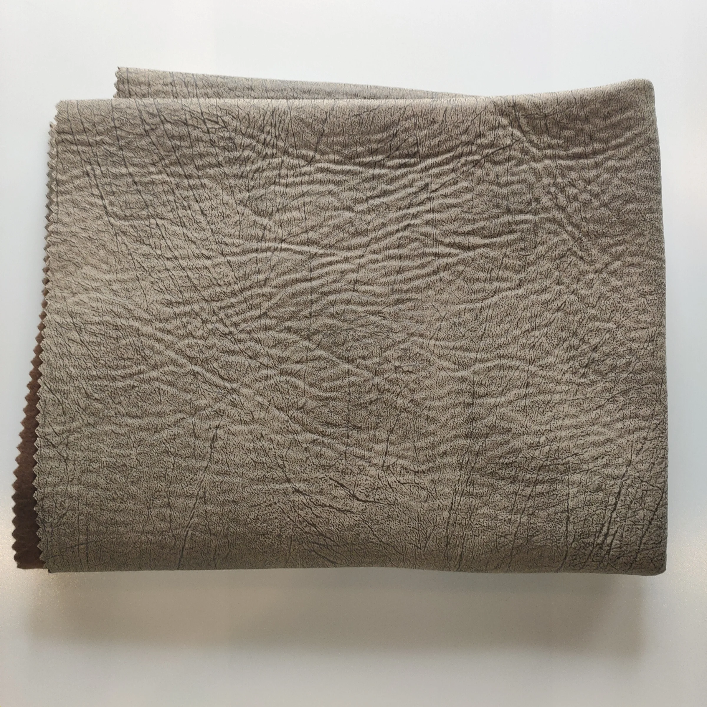 
Micro velvet 420gsm 100%polyester drying bronzed kintted fabric for Toy Bag Industry Sofa upholstery 