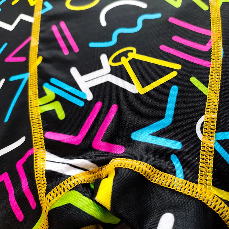 
Canton Hint Custom Print Polyester Spandex Branded High Quality Black Elastic Waistband for Sublimation Boxer Briefs Custom Logo 