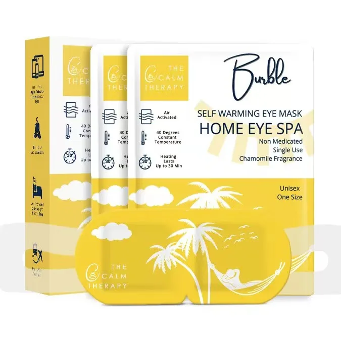 New Arrival Warming Fragrance Relieve Fatigue Relaxing Hot Compress Self Heating Heated Steam Eye Mask