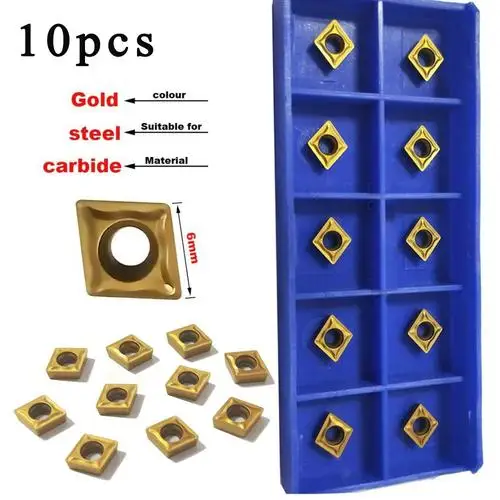 Titanium alloy stainless steel Quenched steel CNC Cutting Tool CCMT Types Cnc Tungsten Carbide Insert Inner hole turning inserts