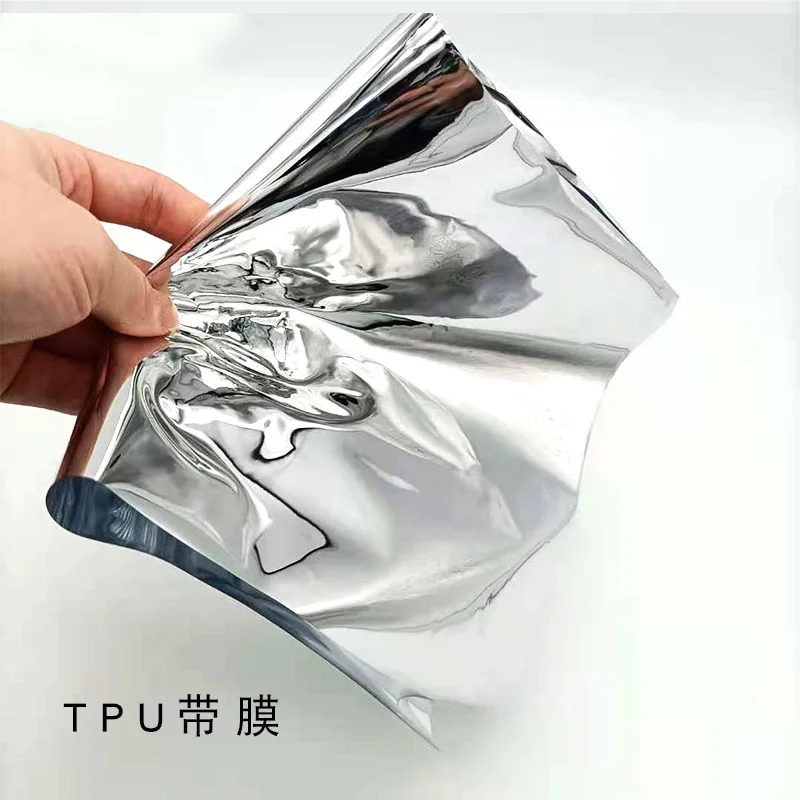 Hot Sale Eco-friendly Dichroic Iridescent Transparent Laminated PVC film for making fan and decoration film