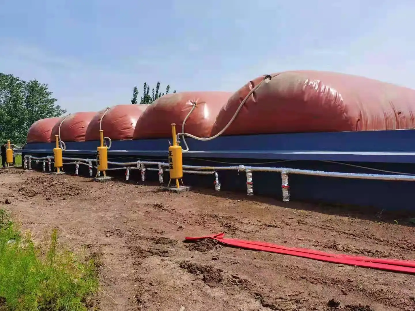 Classic Design Mini Bio Gas Septic Tank Production Soft Biogas Digester