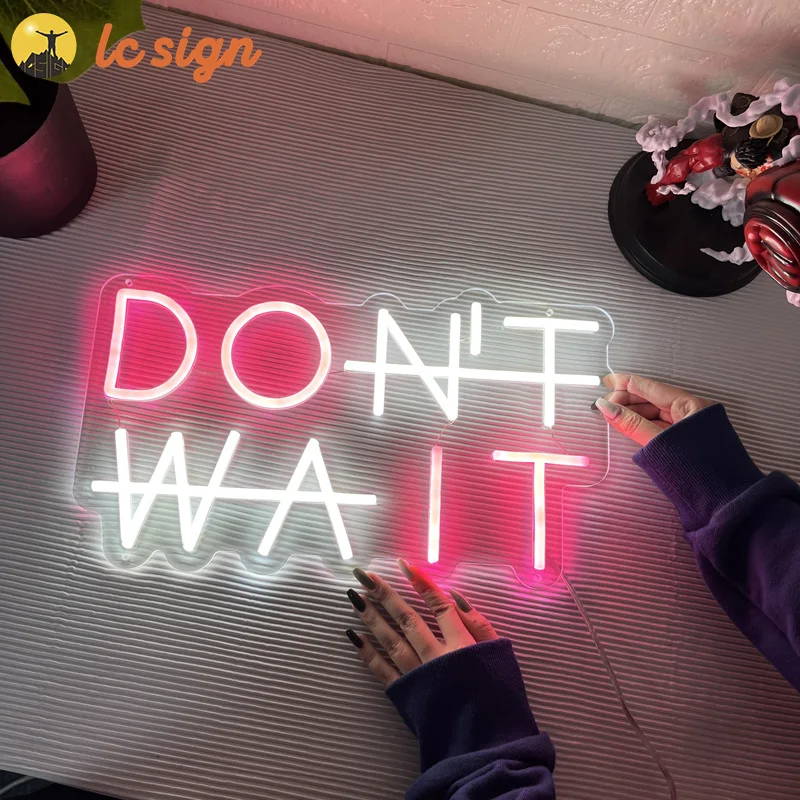 Custom Made Led Neon Wedding Letter Acrylic Neon Lights Home Decoration Neon Sign Custom